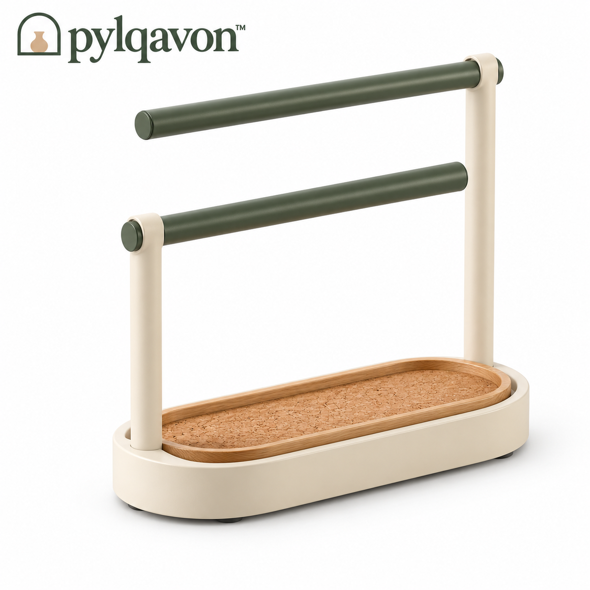 Pylqavon™ LinenLoop Towel Stand