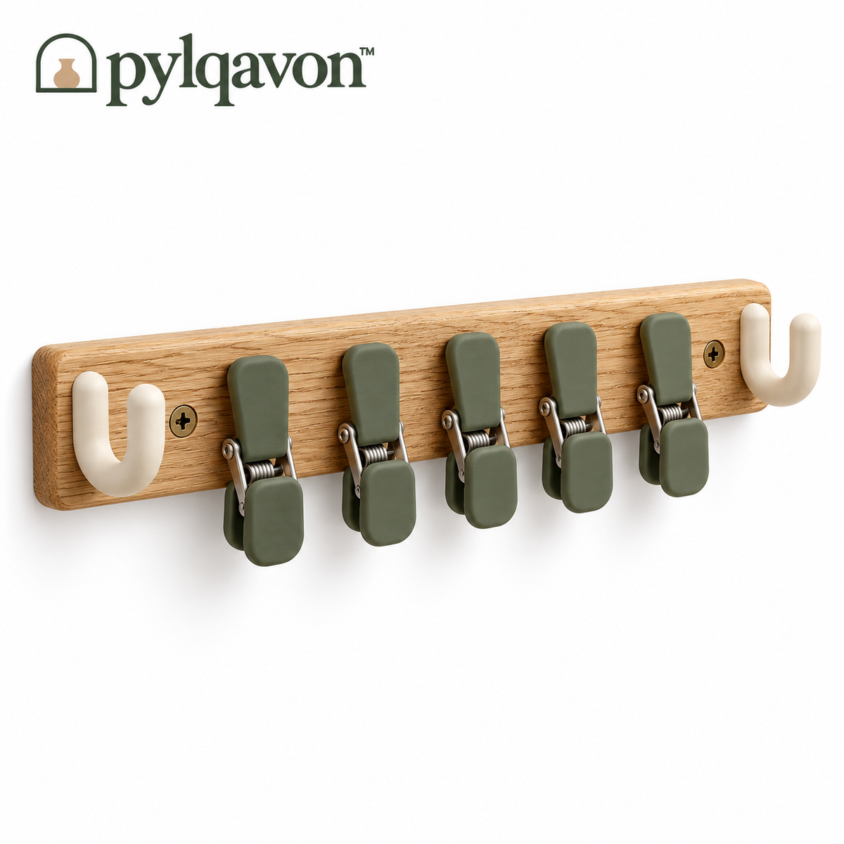 Pylqavon™ FoldLine Laundry Clip Rail