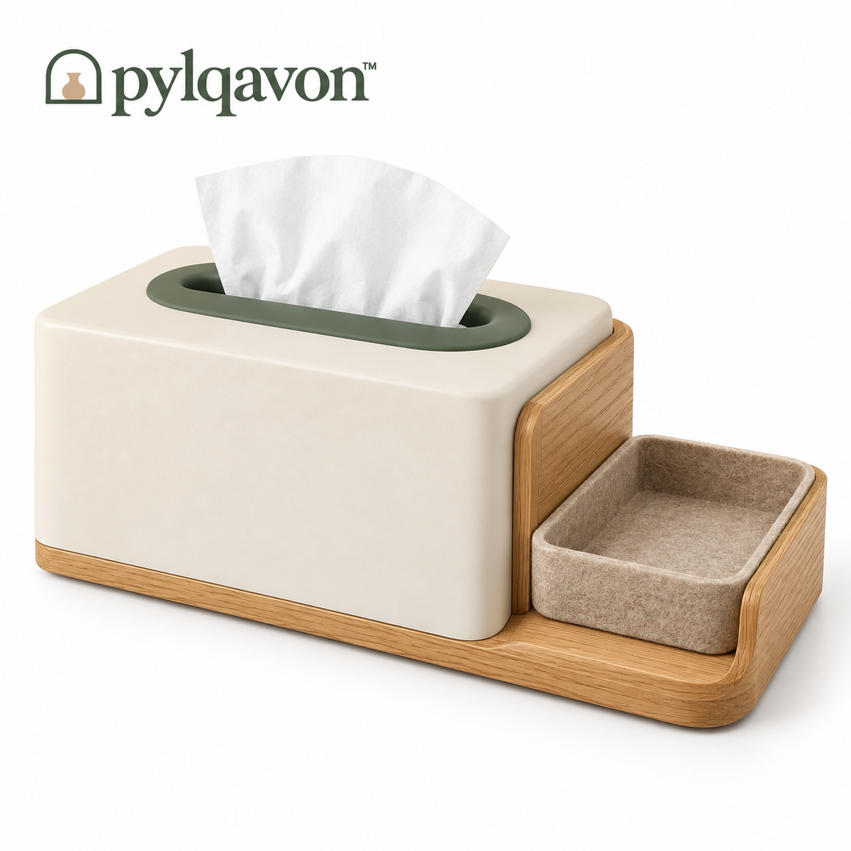 Pylqavon™ TissueTerrace Table Organizer
