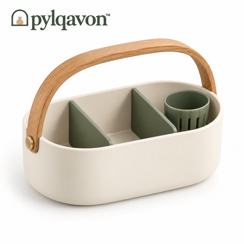 Pylqavon™ BrushHarbor Cleaning Caddy