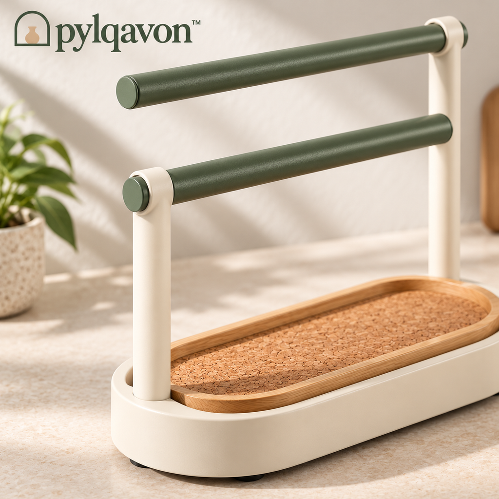 Pylqavon™ LinenLoop Towel Stand