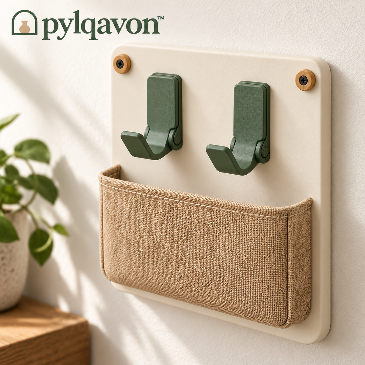 Pylqavon™ FoldPocket Wall Catchall