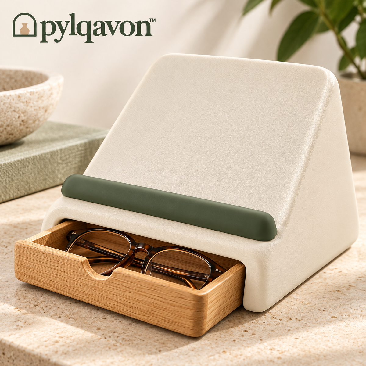 Pylqavon™ PageNest Bedside Book Rest
